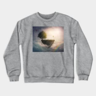 floating island journey Crewneck Sweatshirt